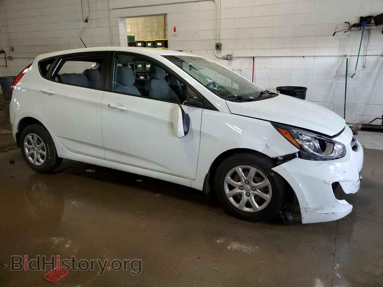 2013 HYUNDAI ACCENT - VIN: KMHCT5AE6DU109164 - Фото 4
