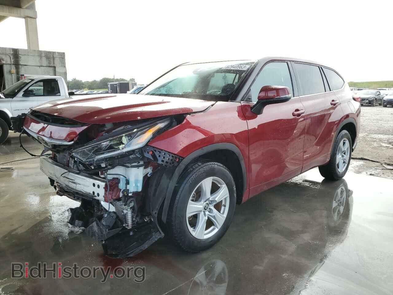 Фотография 5TDZZRAH4MS524891 - TOYOTA HIGHLANDER 2021