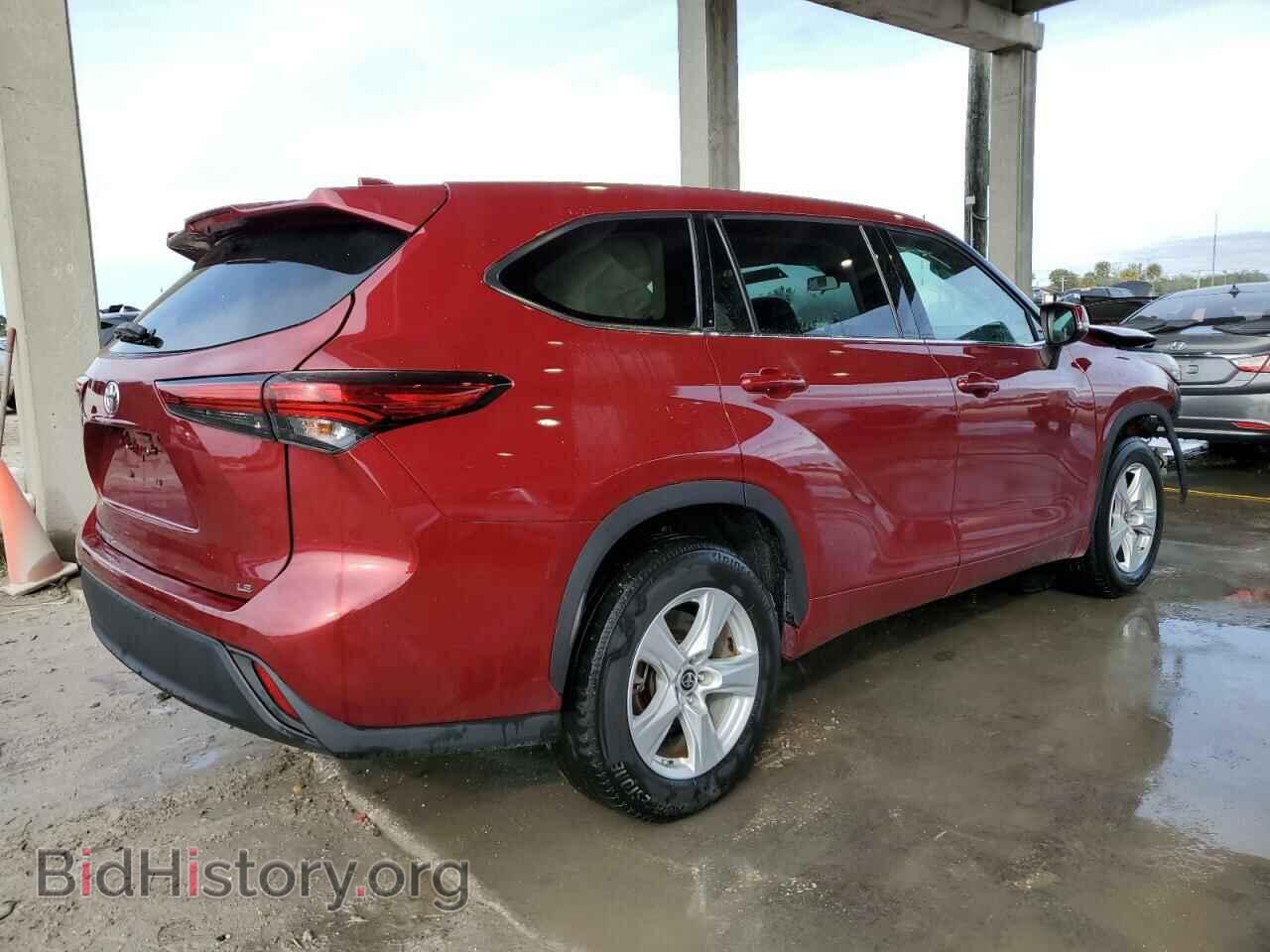2021 TOYOTA HIGHLANDER - VIN: 5TDZZRAH4MS524891 - Фото 3