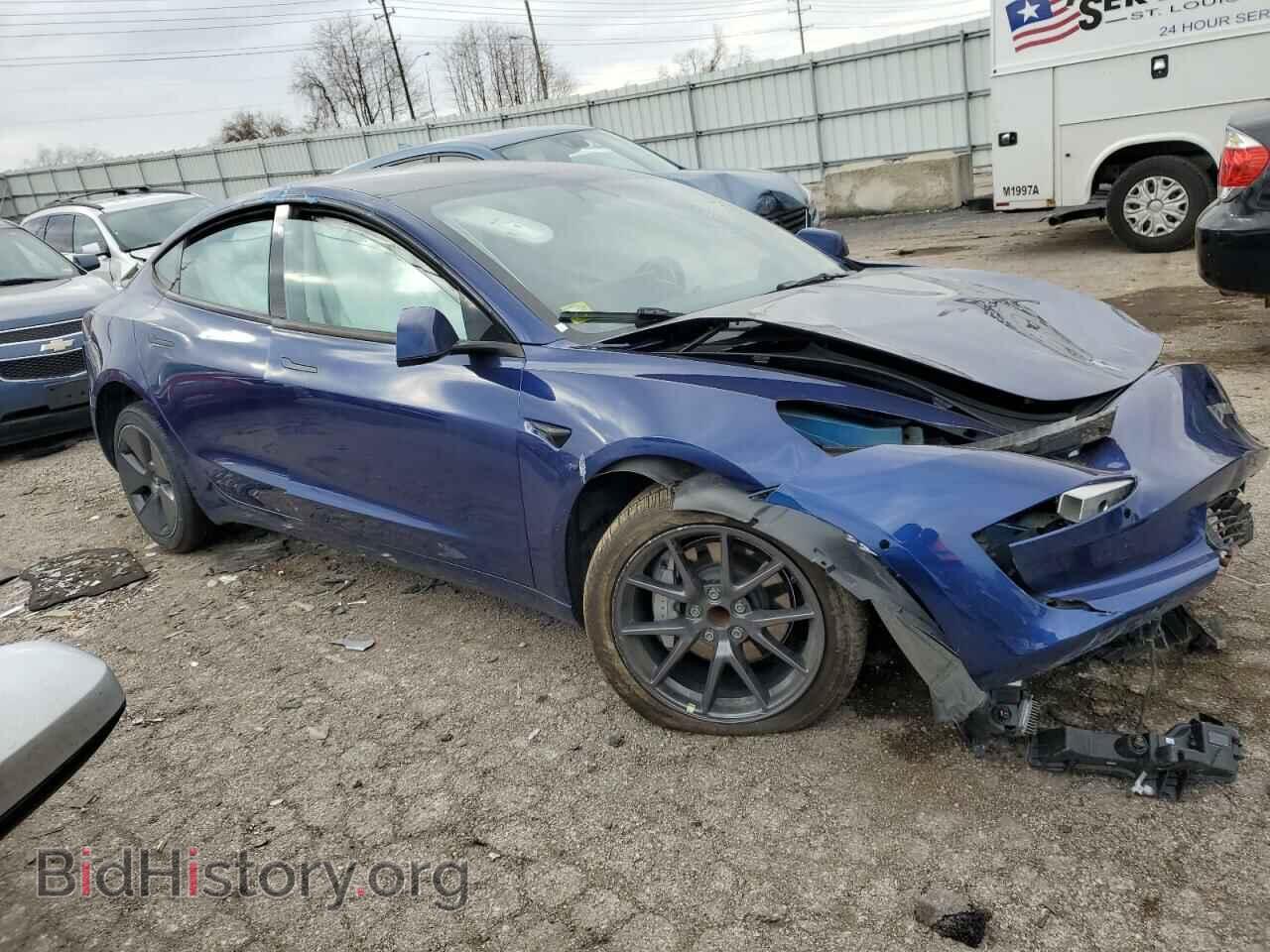 2022 TESLA MODEL 3 - VIN: 5YJ3E1EA3NF371023 - Фото 4