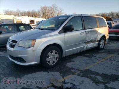 2011 Dodge CARAVAN Express, silver — VIN 2D4RN4DG1BR769030, Copart