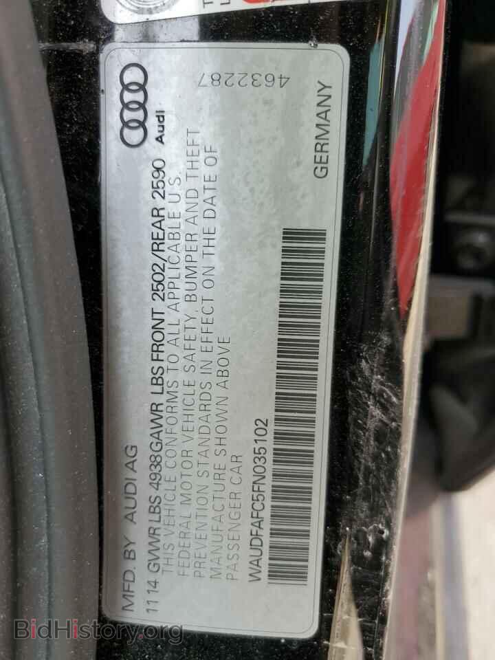 2015 AUDI A6 - VIN: WAUDFAFC5FN035102 - Фото 12