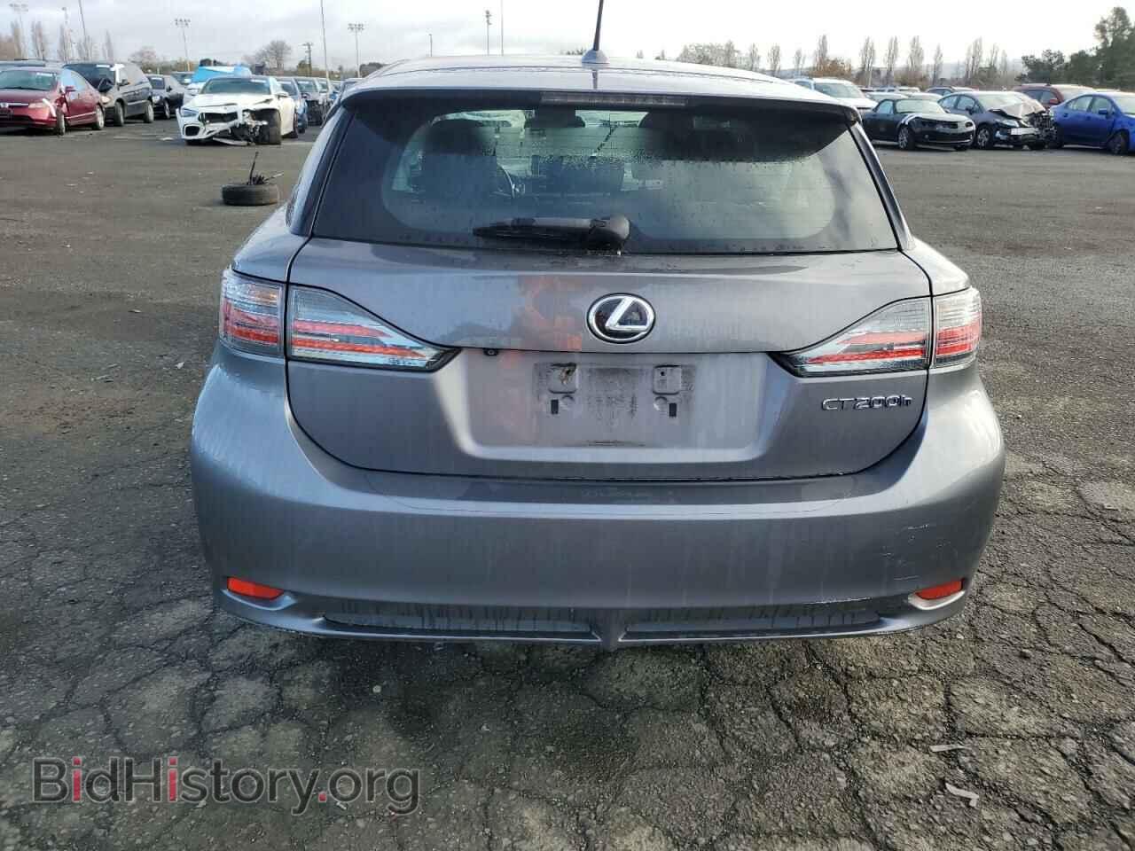 2012 LEXUS CT 200 - VIN: JTHKD5BH4C2066068 - Фото 6