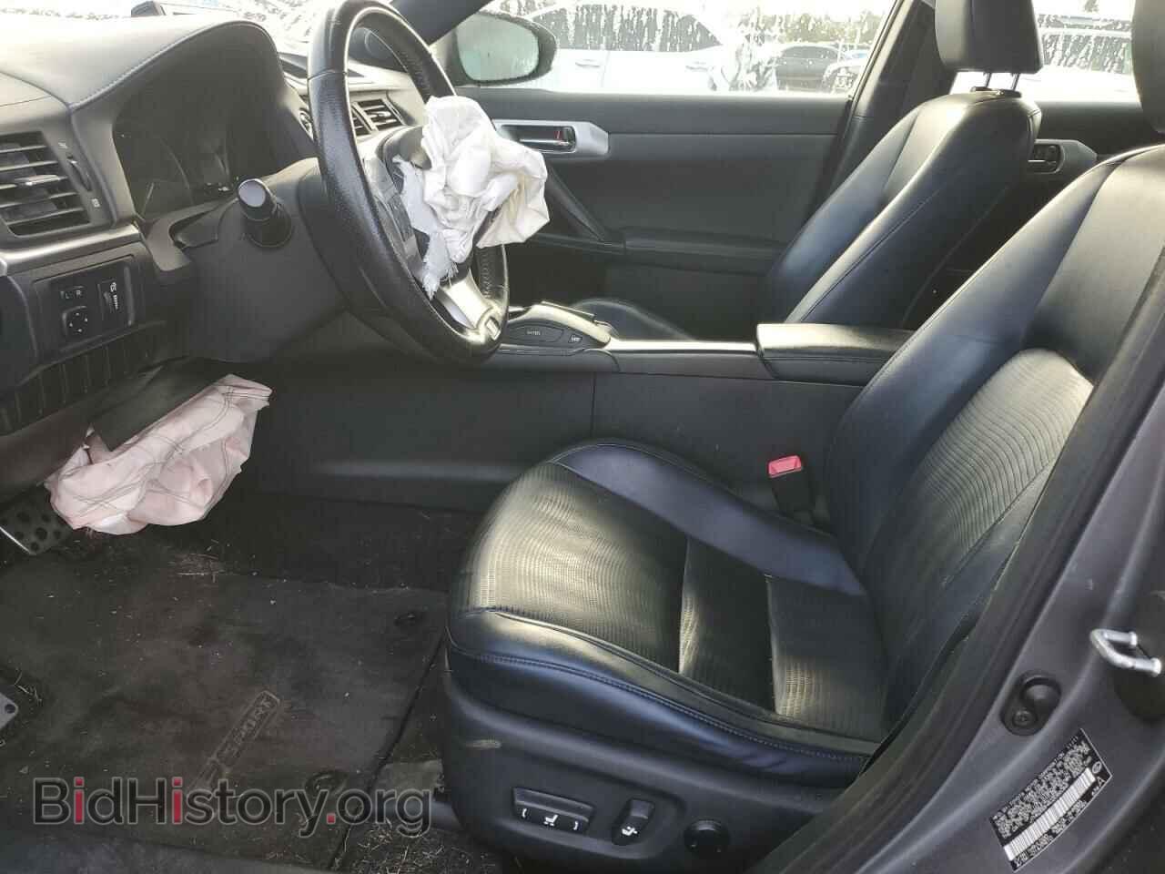 2012 LEXUS CT 200 - VIN: JTHKD5BH4C2066068 - Фото 7