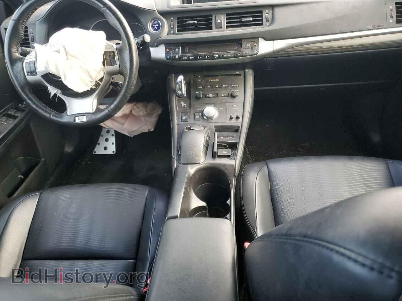 2012 LEXUS CT 200 - VIN: JTHKD5BH4C2066068 - Фото 8