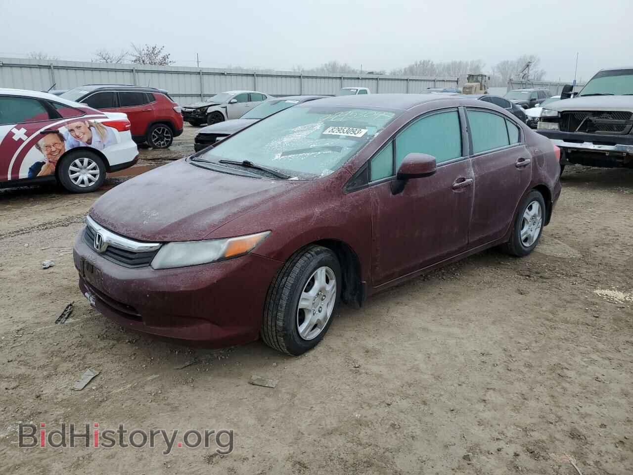 Фотография 2HGFB2F57CH604603 - HONDA CIVIC 2012