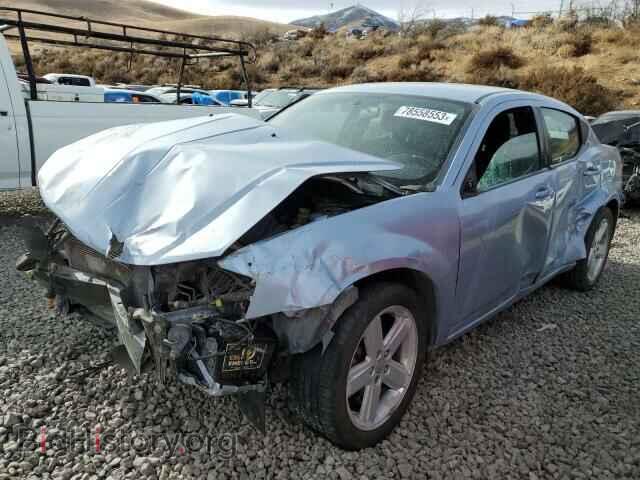 Photo 1C3CDZAB1DN707255 - DODGE AVENGER 2013