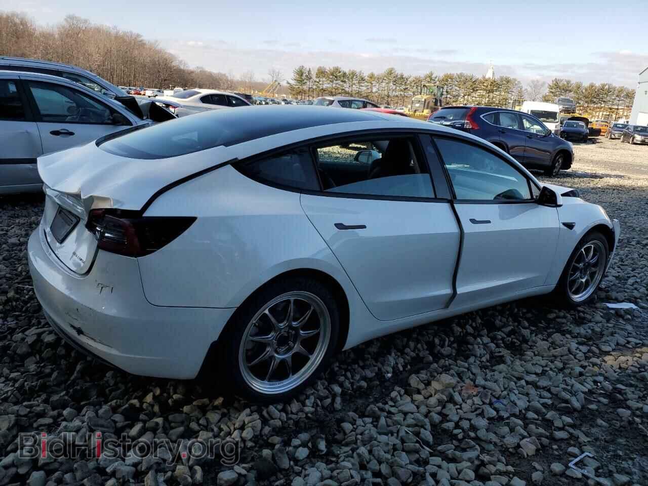 2021 TESLA MODEL 3 - VIN: 5YJ3E1EB6MF855467 - Фото 3