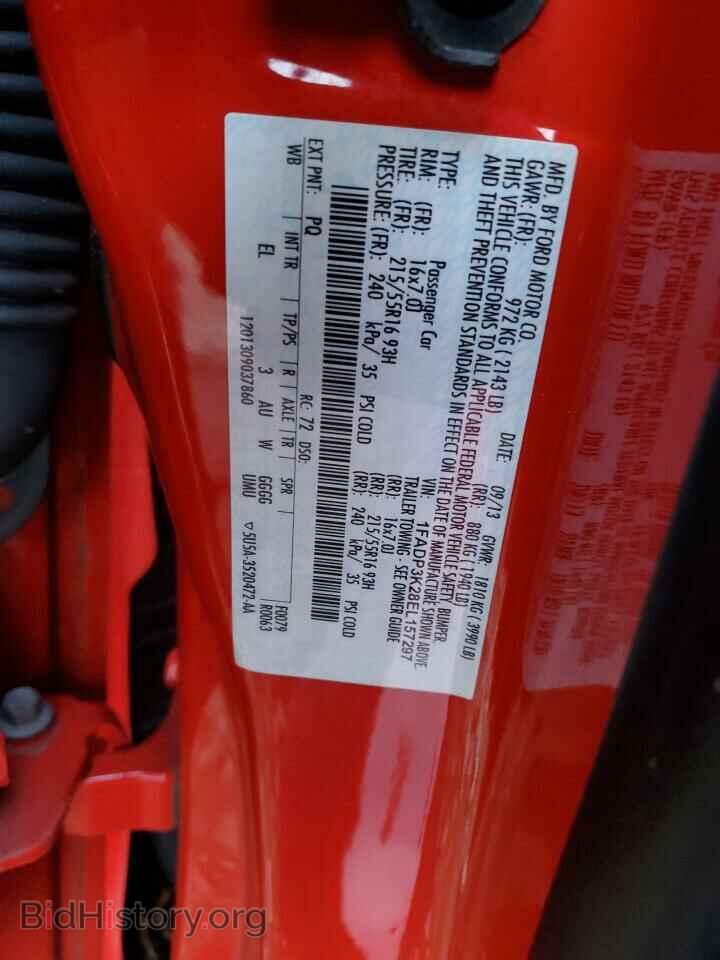 2014 FORD FOCUS - VIN: 1FADP3K28EL157297 - Фото 12
