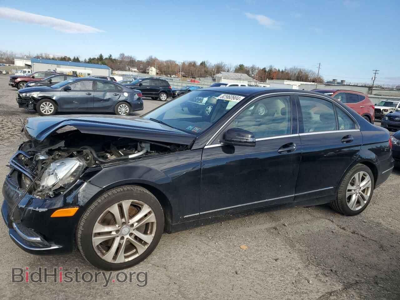 Photo WDDGF8AB2EG184888 - MERCEDES-BENZ C-CLASS 2014