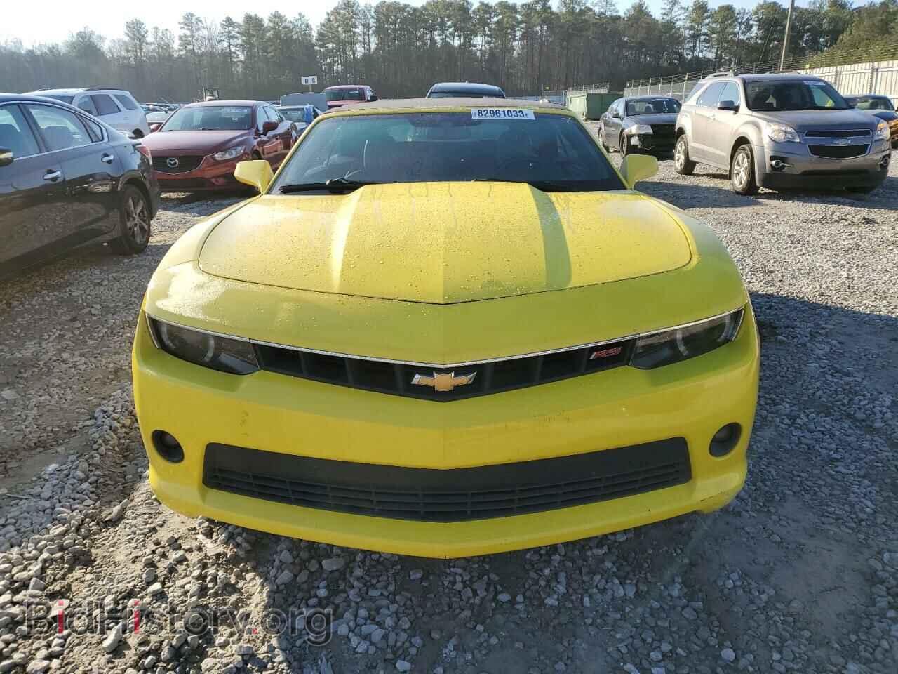 2015 CHEVROLET CAMARO - VIN: 2G1FF3D31F9297074 - Фото 5