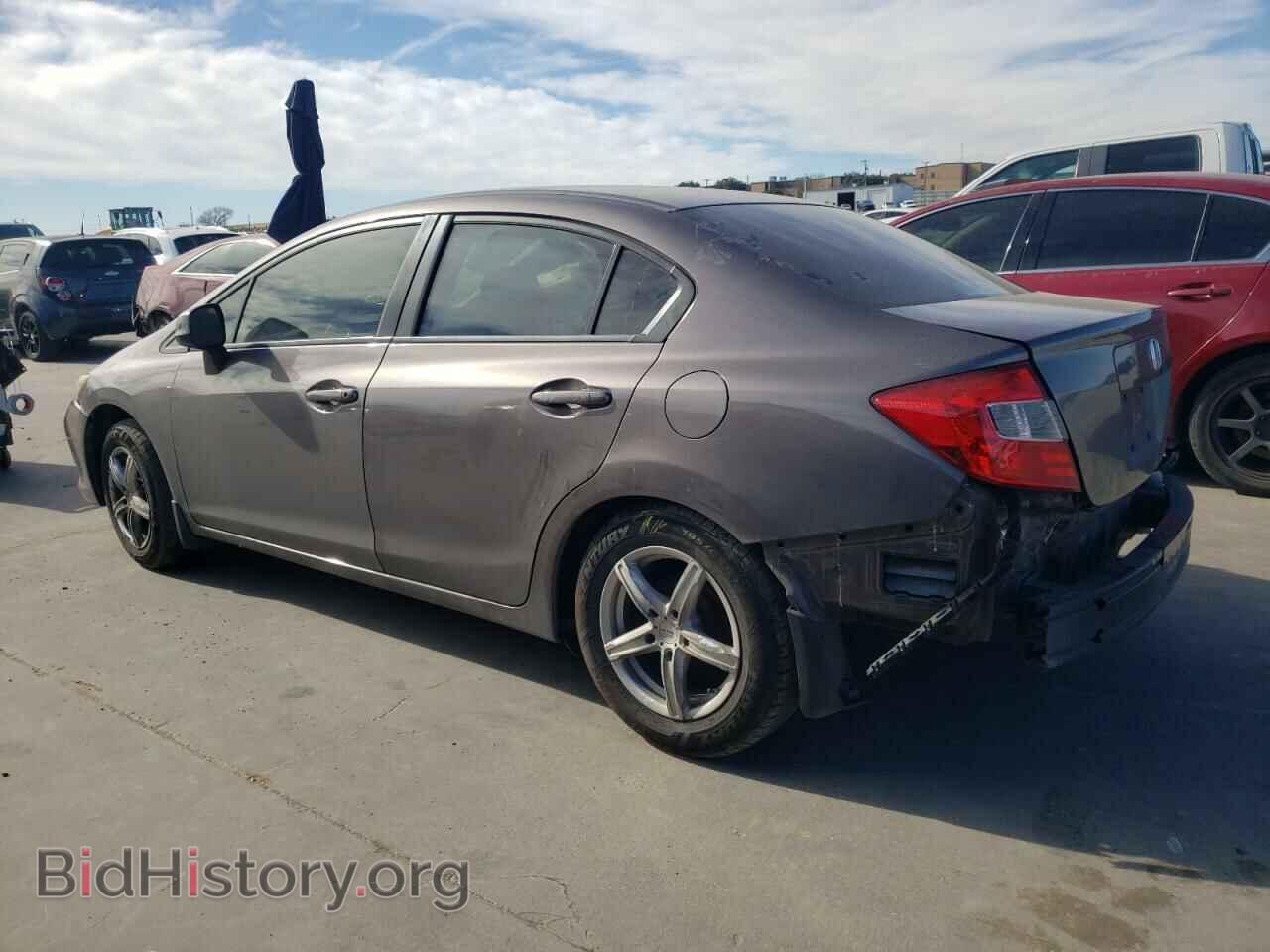 2012 HONDA CIVIC - VIN: 2HGFB2F50CH539884 - Photo 2