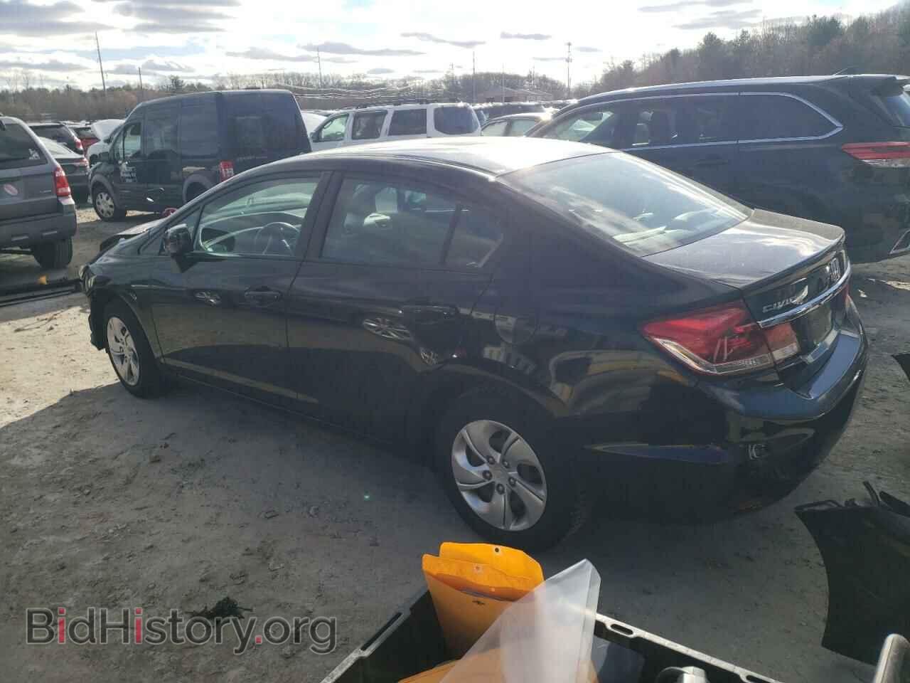 2014 HONDA CIVIC - VIN: 2HGFB2F5XEH549275 - Фото 2