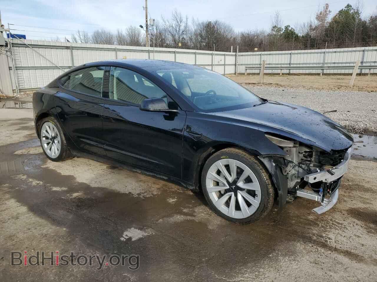 2022 TESLA MODEL 3 - VIN: 5YJ3E1EA4NF371743 - Фото 4