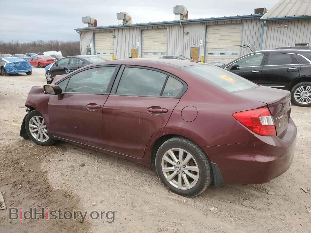 2012 HONDA CIVIC - VIN: 2HGFB2F99CH509172 - Фото 2