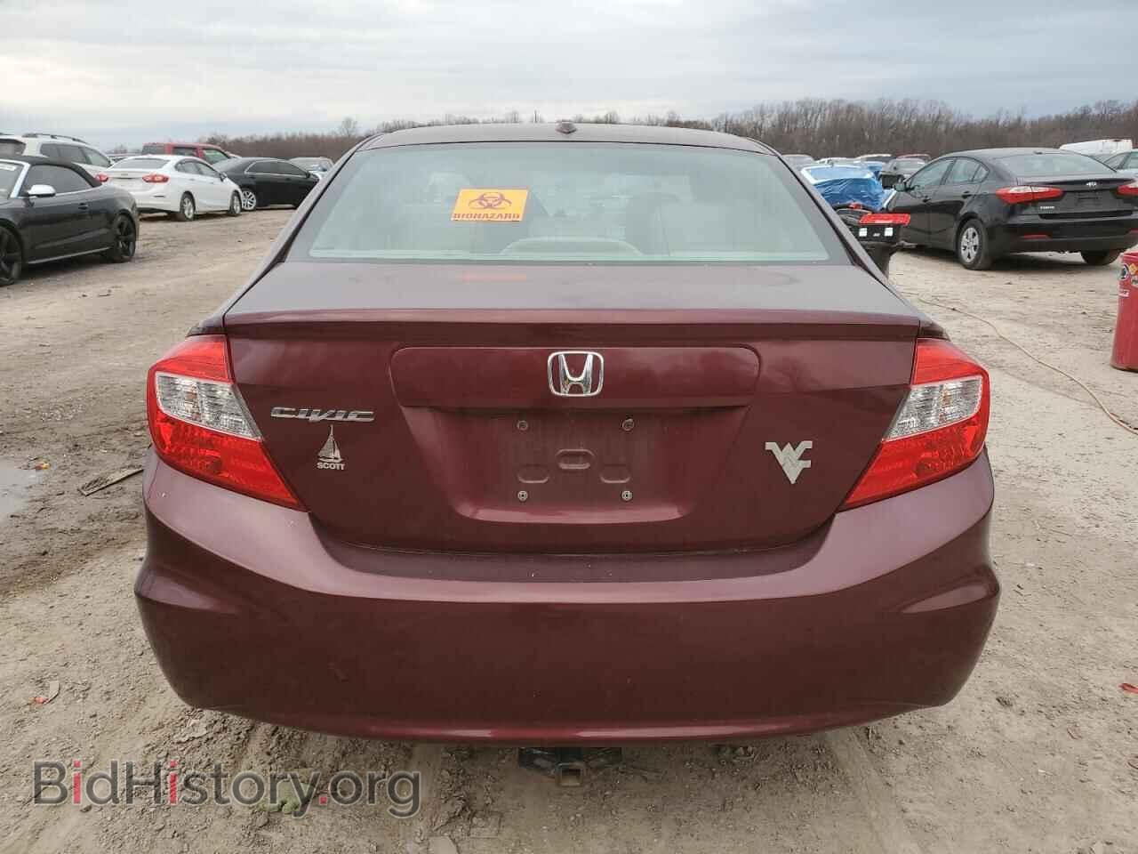2012 HONDA CIVIC - VIN: 2HGFB2F99CH509172 - Фото 6