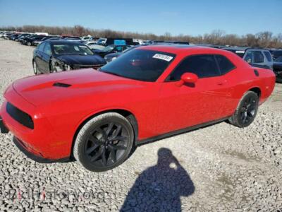 2019 Dodge CHALLENGER SXT, red — VIN 2C3CDZAG1KH602586, Copart