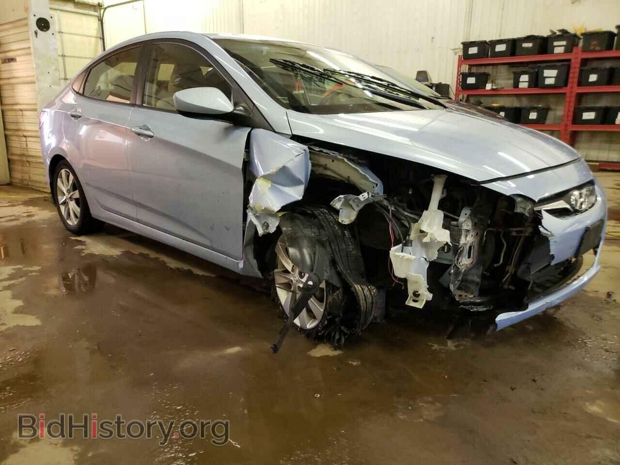 2014 HYUNDAI ACCENT - VIN: KMHCU4AE8EU620433 - Фото 4