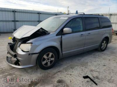 2013 Dodge CARAVAN SXT, silver — VIN 2C4RDGCG2DR545299, Copart