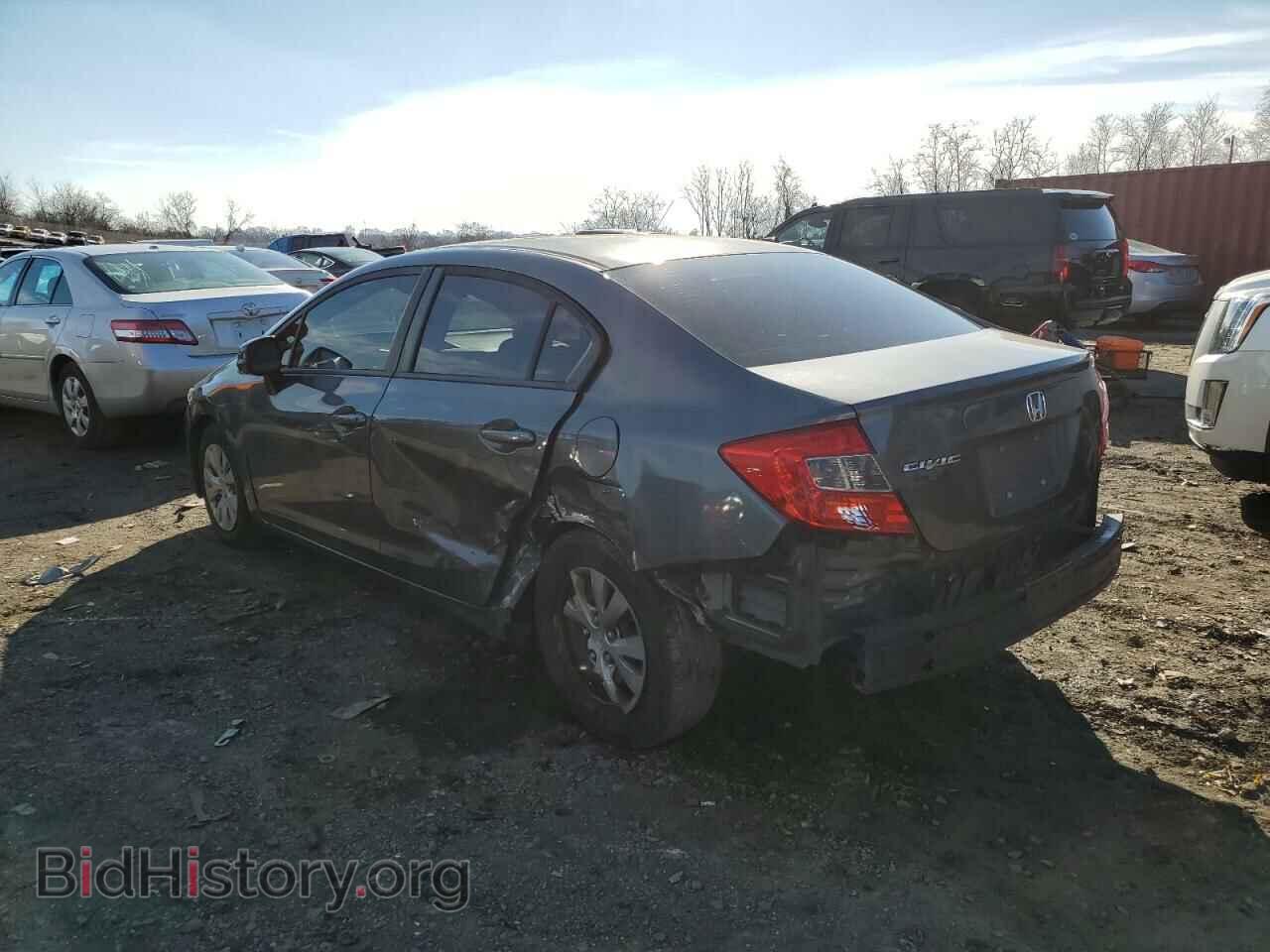 2012 HONDA CIVIC - VIN: 19XFB2F53CE357624 - Фото 2