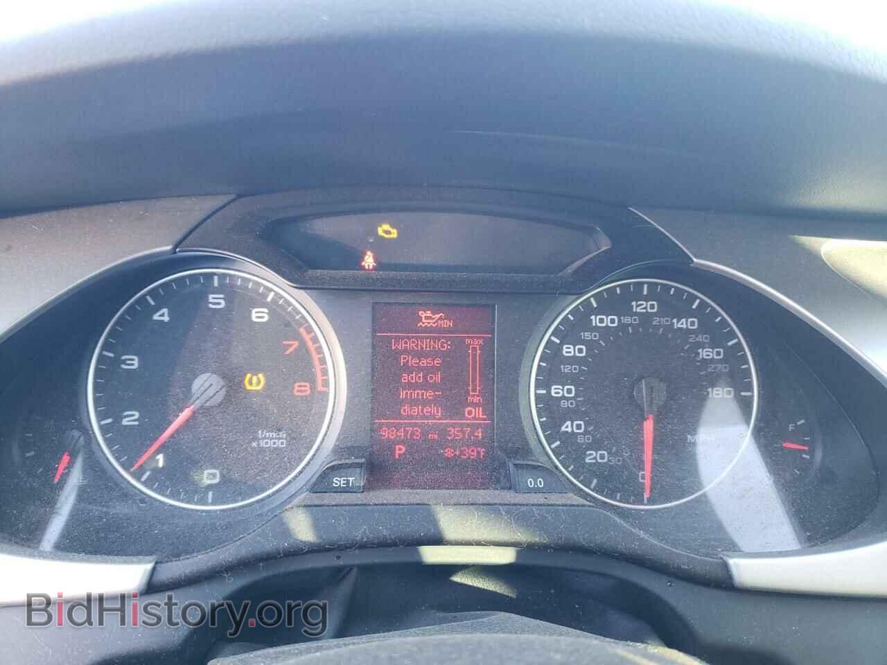 2011 AUDI A4 - VIN: WAUBFAFLXBA087947 - Фото 9
