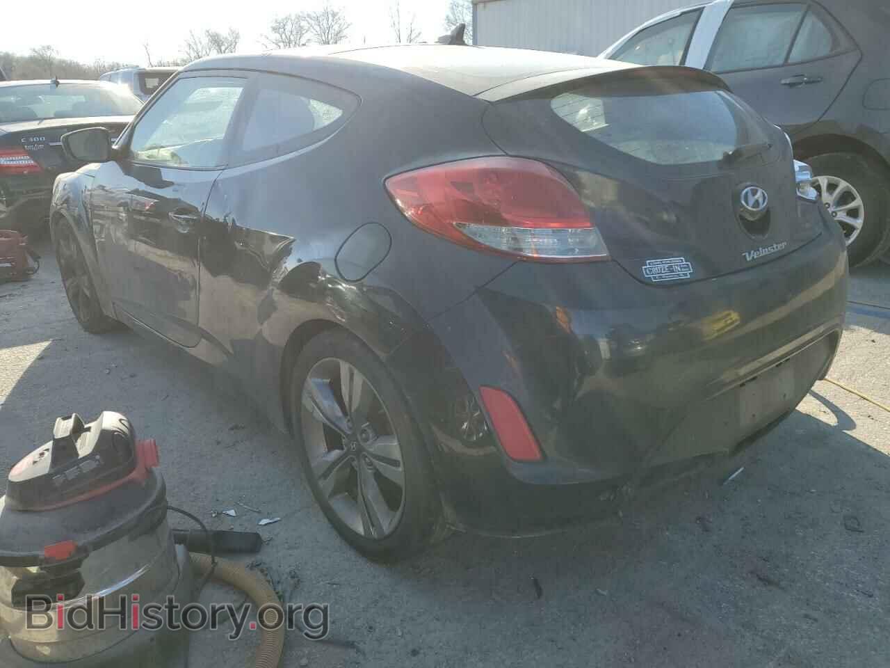 2012 HYUNDAI VELOSTER - VIN: KMHTC6AD5CU030242 - Фото 2