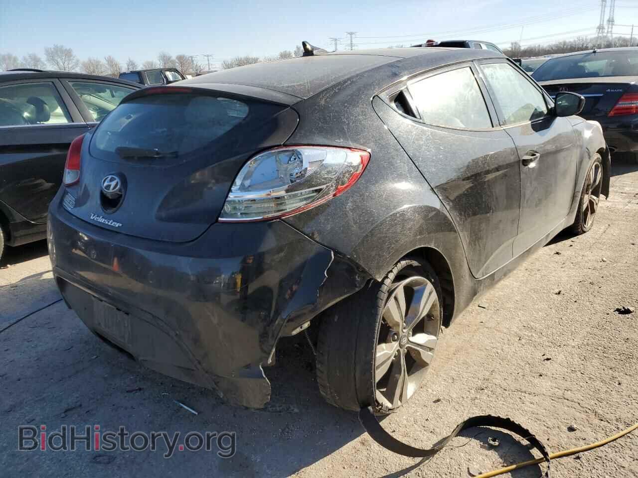 2012 HYUNDAI VELOSTER - VIN: KMHTC6AD5CU030242 - Фото 3