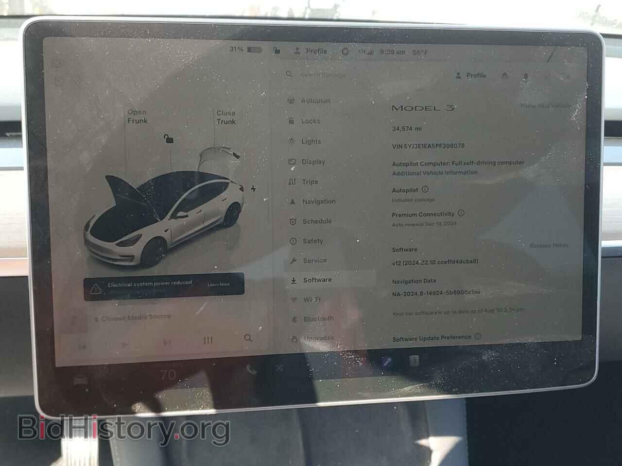 2023 TESLA MODEL 3 - VIN: 5YJ3E1EA5PF398078 - Photo 9