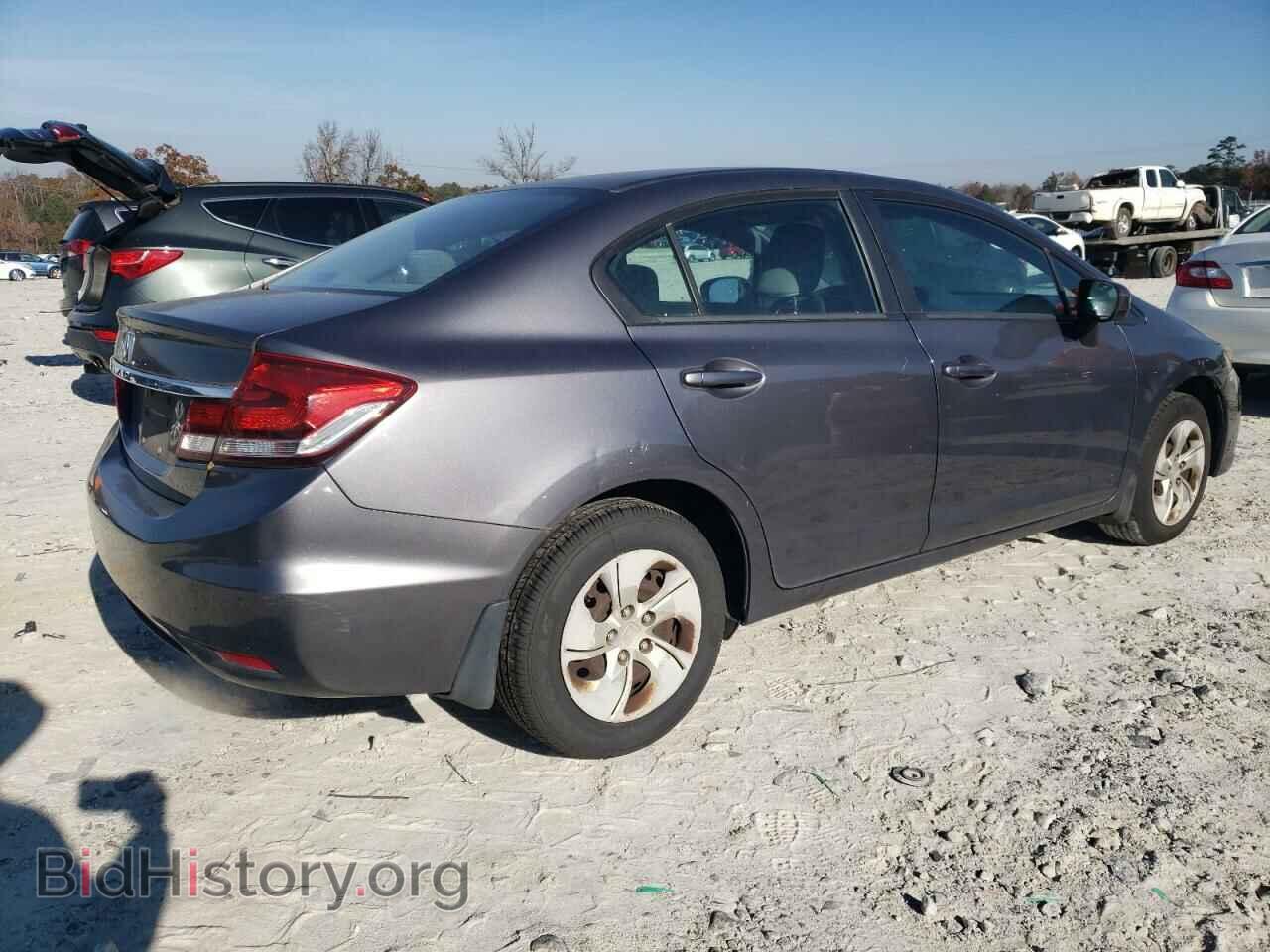 2014 HONDA CIVIC - VIN: 19XFB2F5XEE075435 - Фото 3