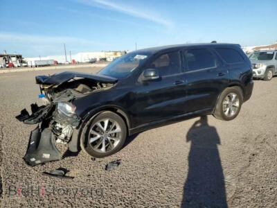 2015 Dodge DURANGO Limited, черный — VIN 1C4RDHDG2FC737368, Copart