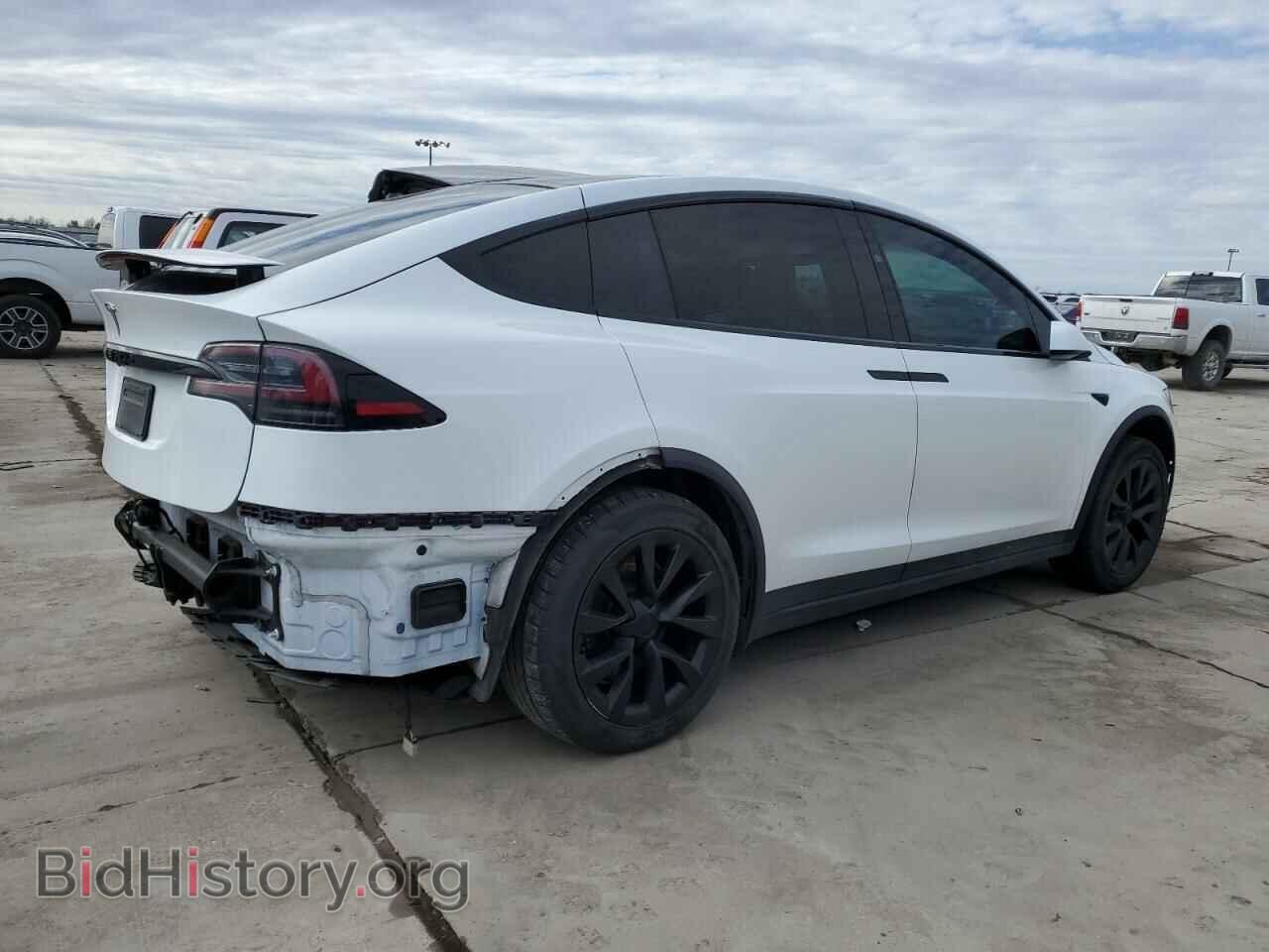 2022 TESLA MODEL X - VIN: 7SAXCBE62NF342575 - Фото 3