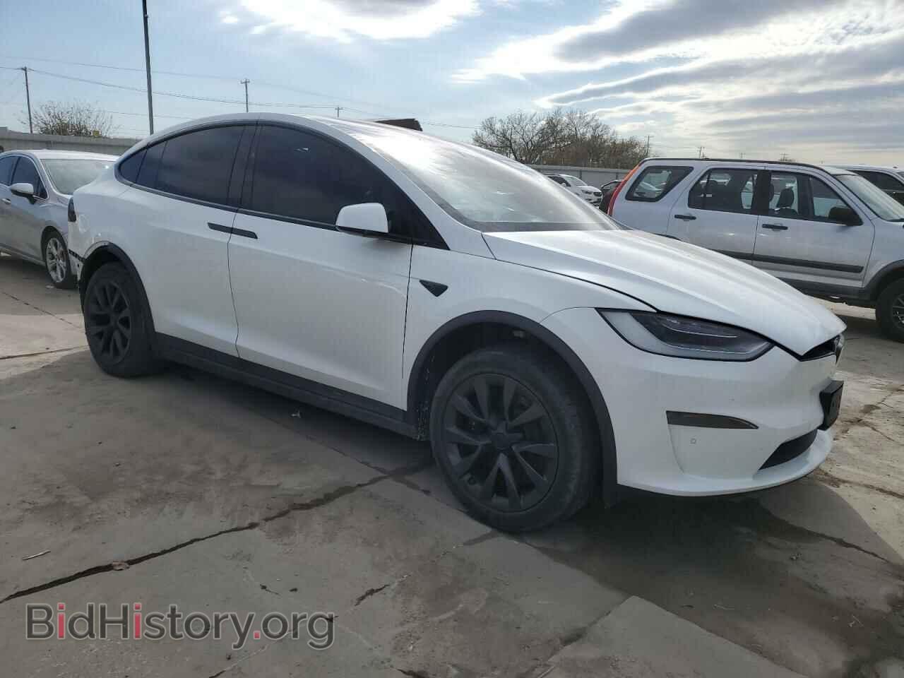 2022 TESLA MODEL X - VIN: 7SAXCBE62NF342575 - Фото 4