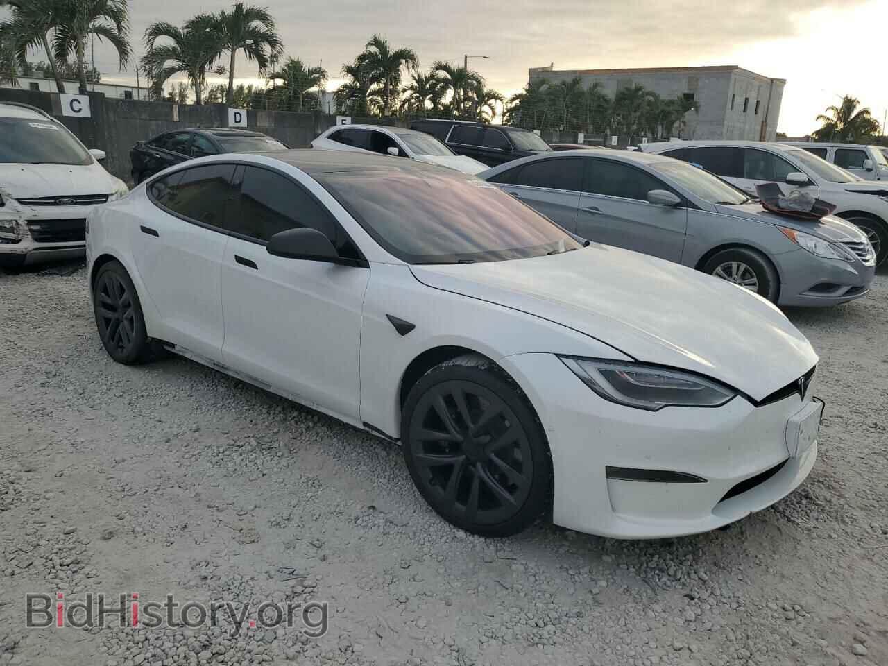 2022 TESLA MODEL S - VIN: 5YJSA1E67NF460953 - Photo 4