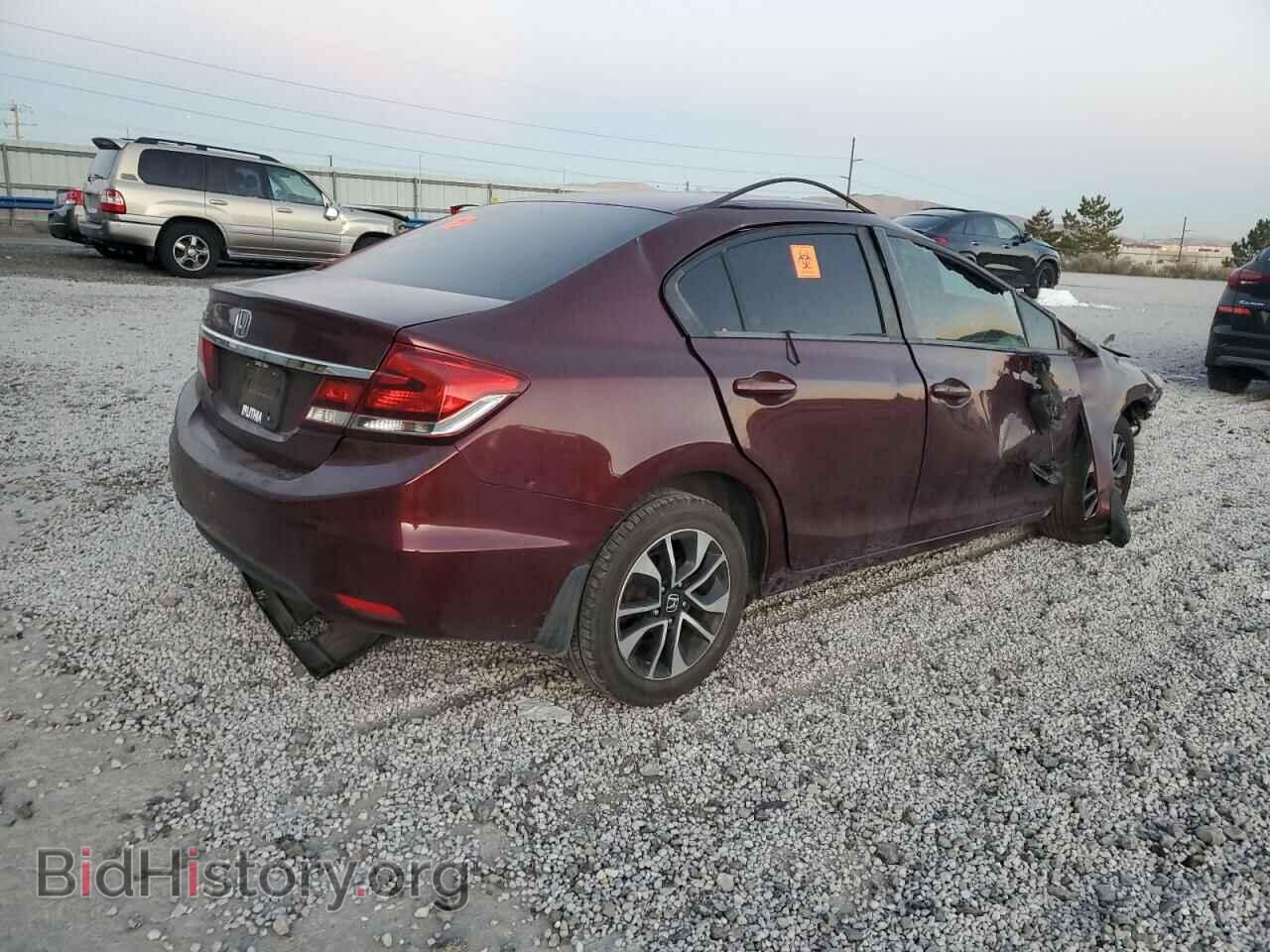2014 HONDA CIVIC - VIN: 19XFB2F8XEE030120 - Фото 3