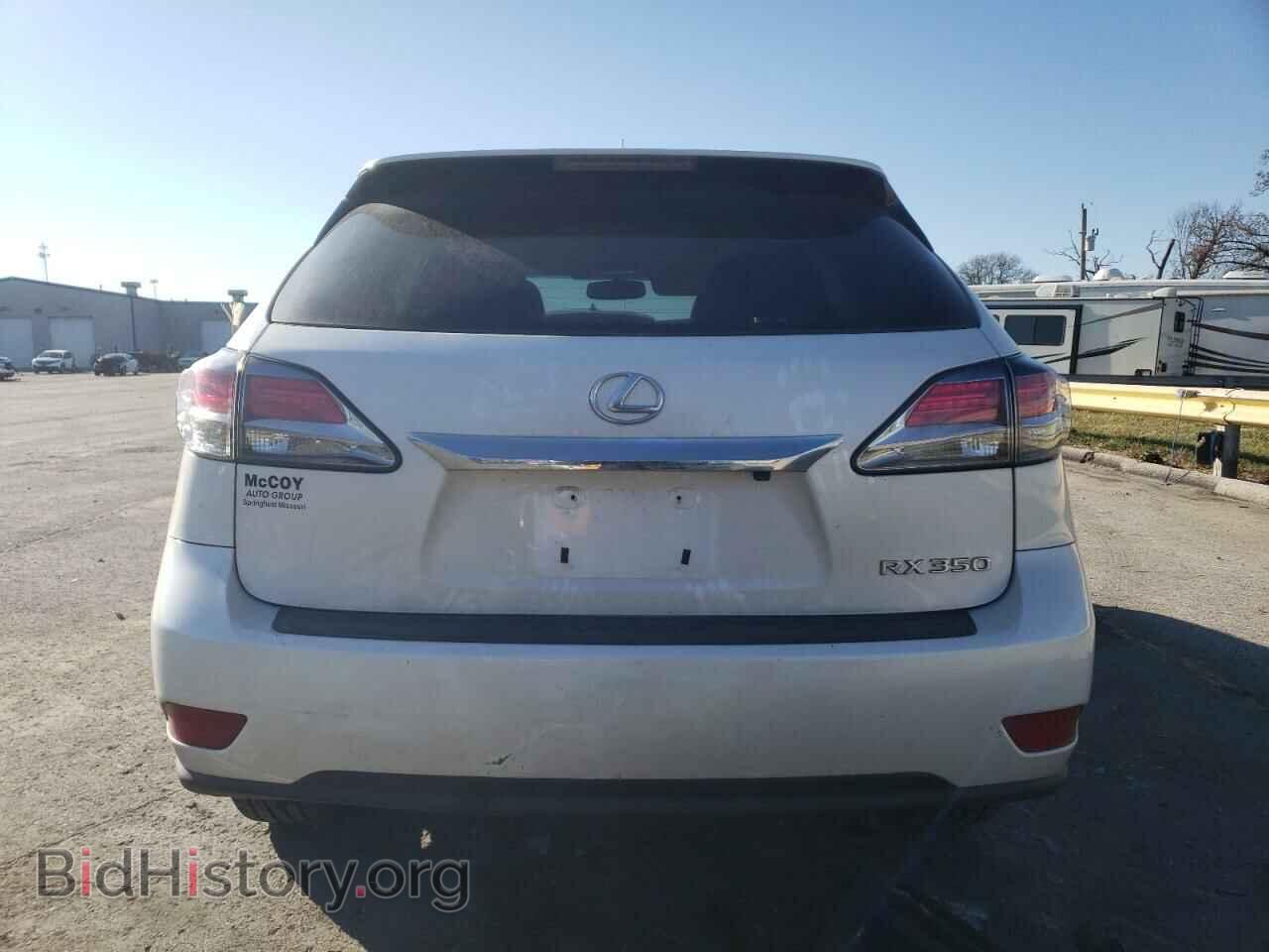 2013 LEXUS RX350 - VIN: 2T2BK1BA5DC186088 - Фото 6