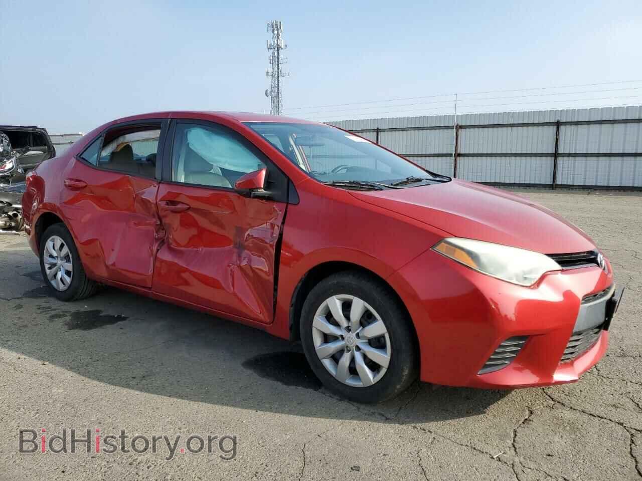 2014 TOYOTA COROLLA - VIN: 5YFBURHE0EP167392 - Фото 4