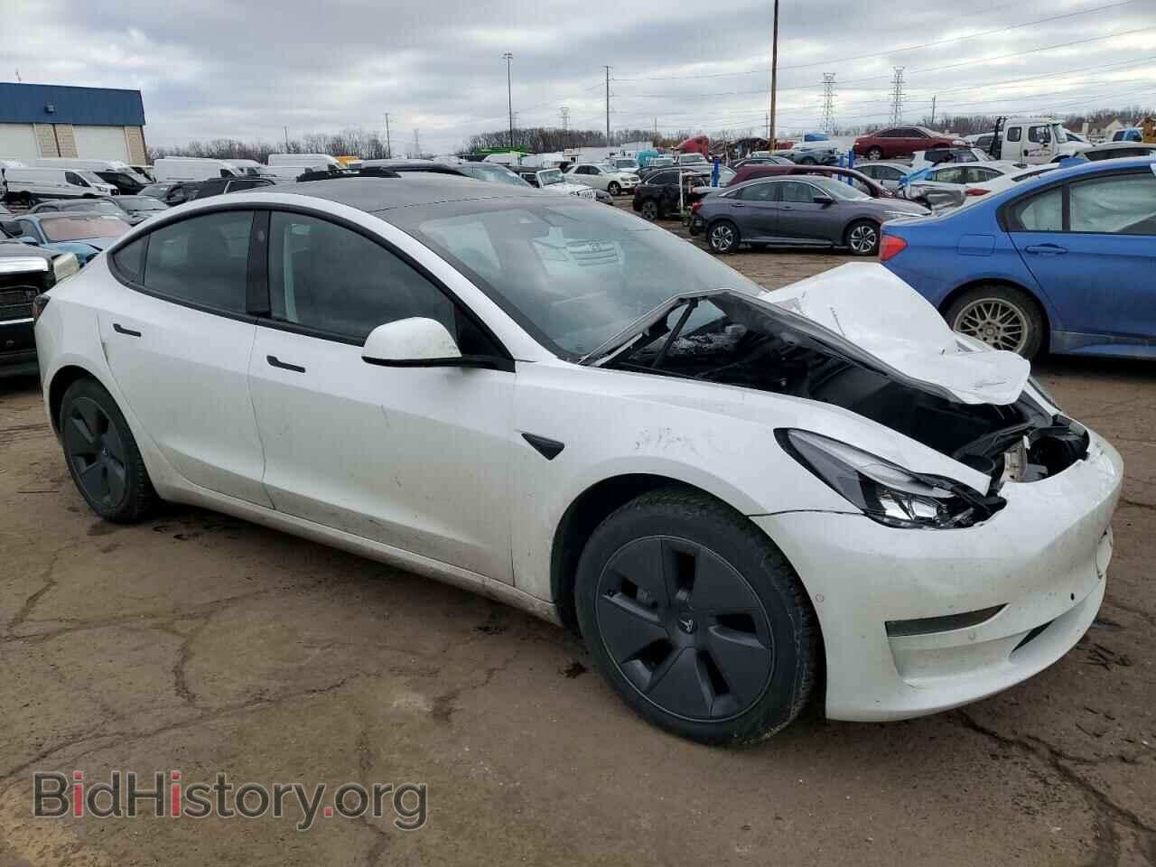 2022 TESLA MODEL 3 - VIN: 5YJ3E1EB3NF317259 - Фото 4