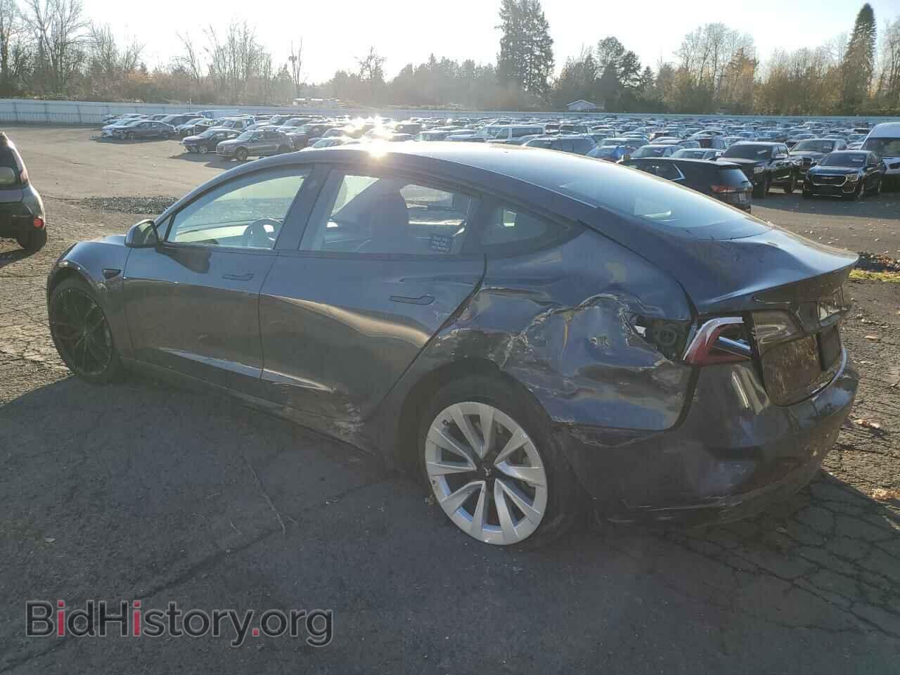 2022 TESLA MODEL 3 - VIN: 5YJ3E1EA8NF372118 - Фото 2