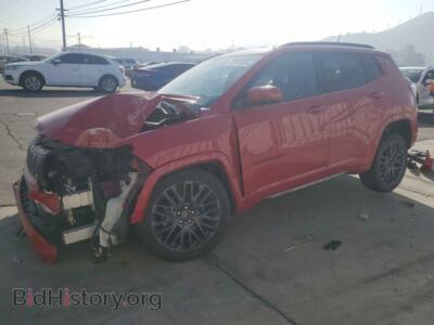 2022 Jeep COMPASS Limited, красный — VIN 3C4NJDCB3NT236675, Copart