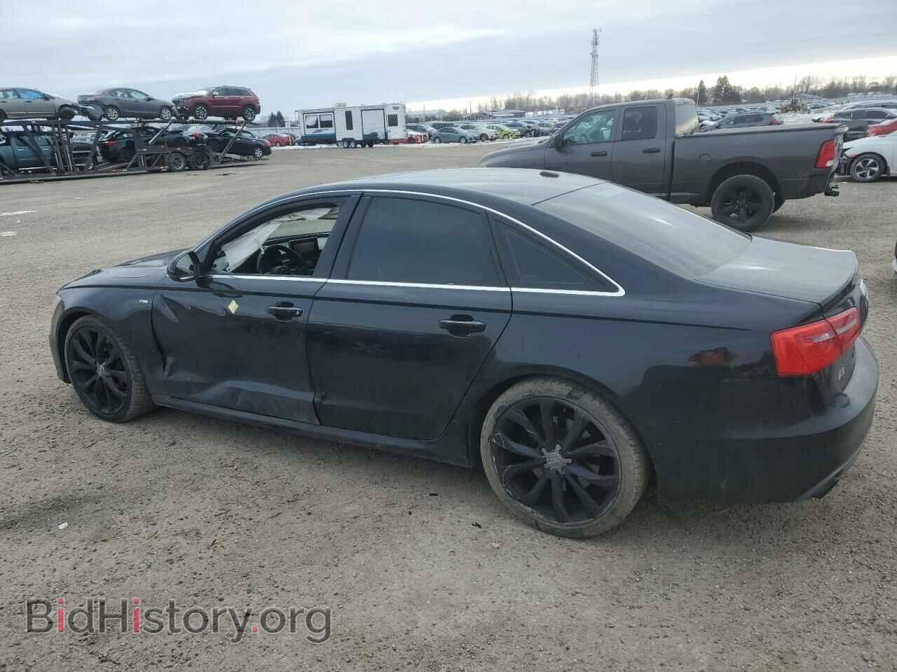 2014 AUDI A6 - VIN: WAUJGCFC2EN084168 - Фото 2