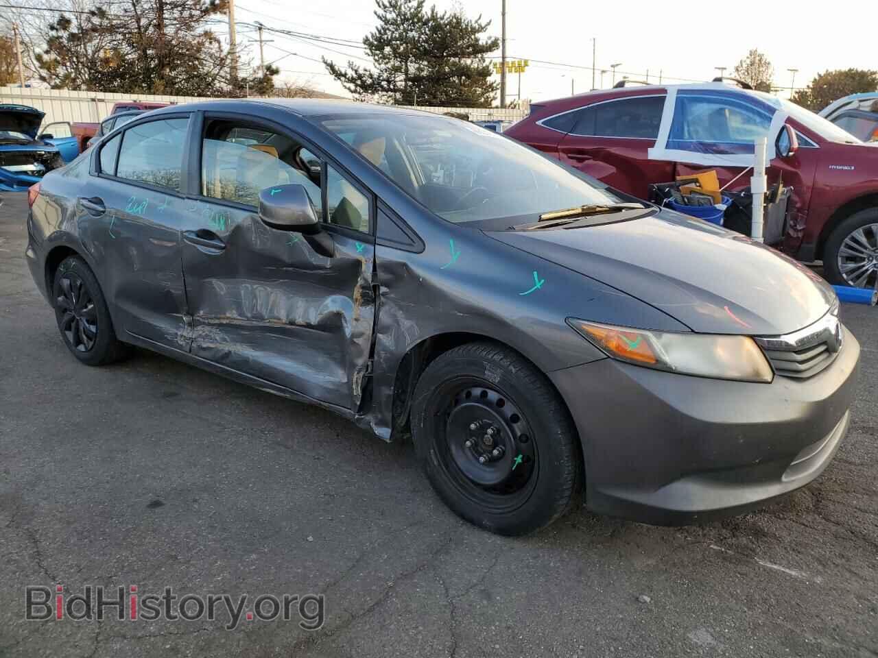 2012 HONDA CIVIC - VIN: 19XFB2F52CE371630 - Фото 4
