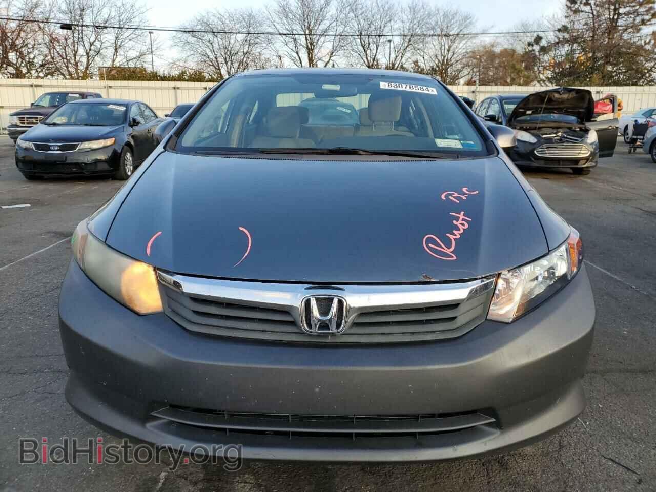 2012 HONDA CIVIC - VIN: 19XFB2F52CE371630 - Фото 5