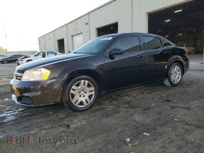 2013 Dodge AVENGER SE, black — VIN 1C3CDZAB1DN653777, Copart