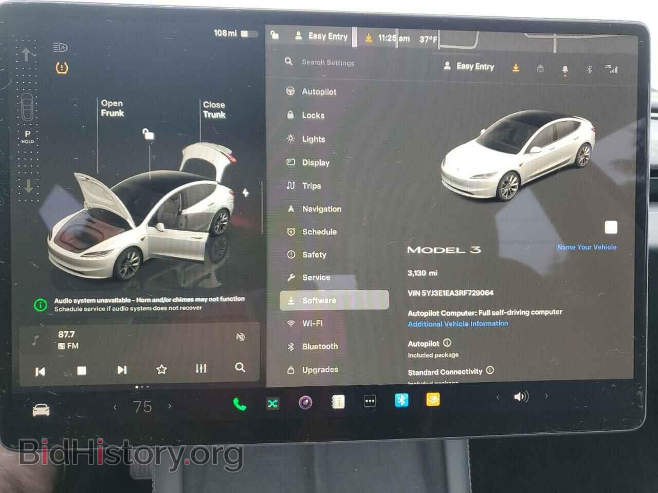 2024 TESLA MODEL 3 - VIN: 5YJ3E1EA3RF729064 - Фото 9