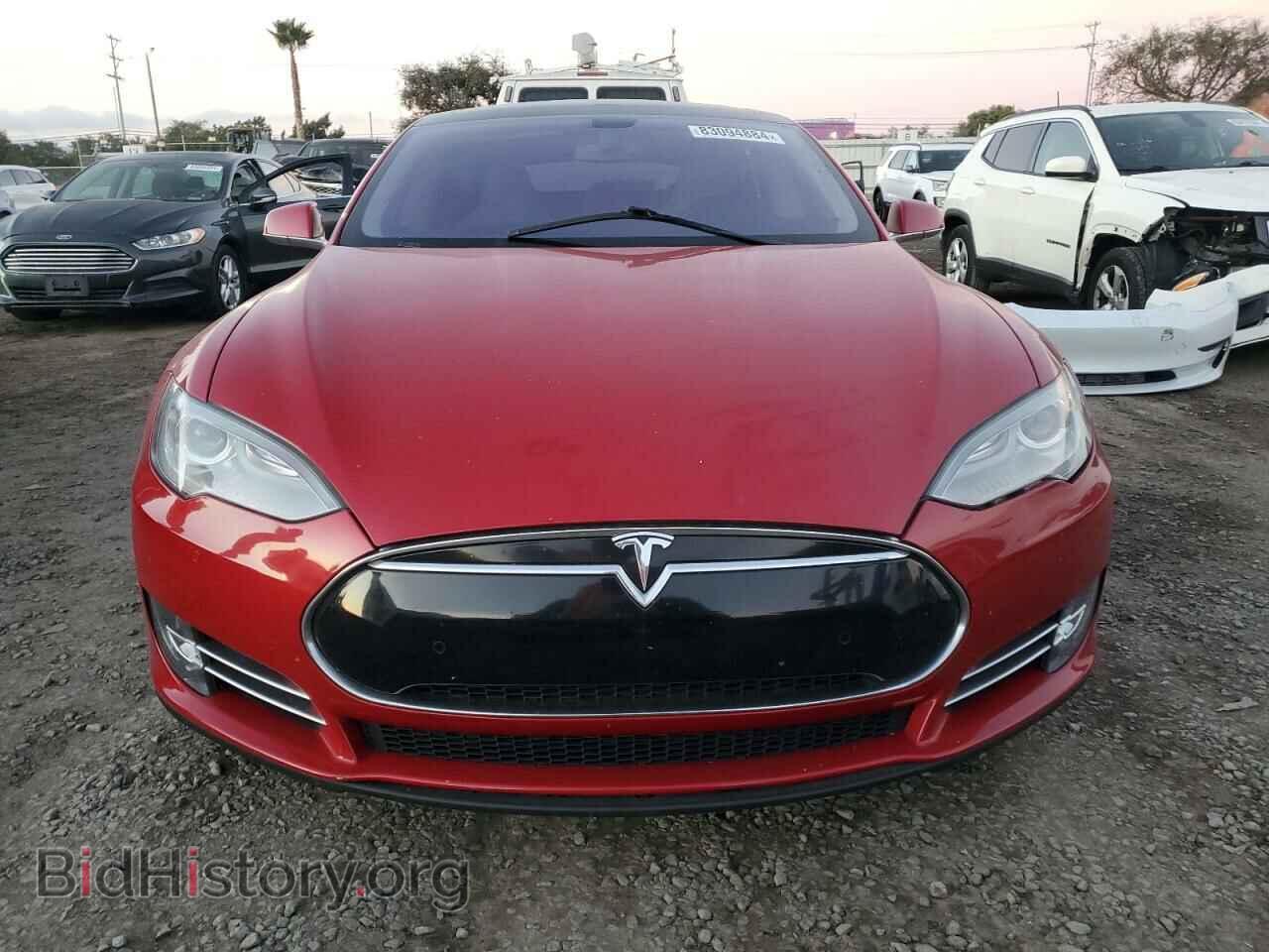 2014 TESLA MODEL S - VIN: 5YJSA1H19EFP52863 - Фото 5