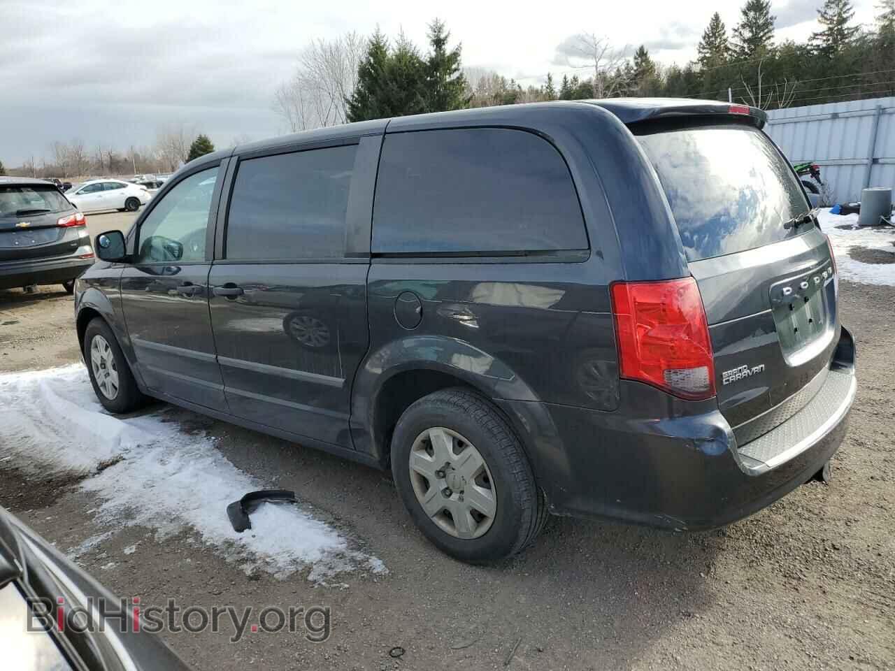2012 DODGE CARAVAN - VIN: 2C4RDGBGXCR128254 - Фото 2