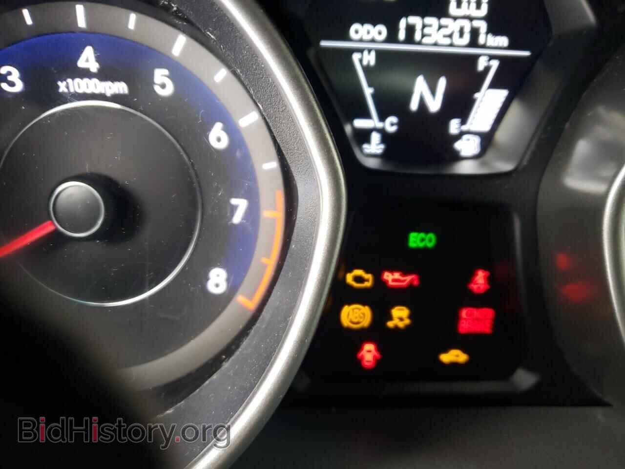 2012 HYUNDAI ELANTRA - VIN: 5NPDH4AE8CH117313 - Фото 9