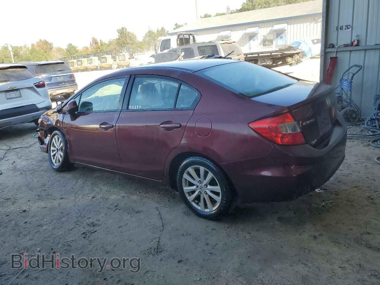2012 HONDA CIVIC - VIN: 2HGFB2F80CH539300 - Фото 2