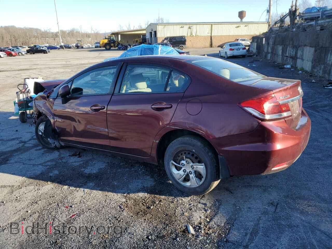 2013 HONDA CIVIC - VIN: 19XFB2F53DE202590 - Фото 2