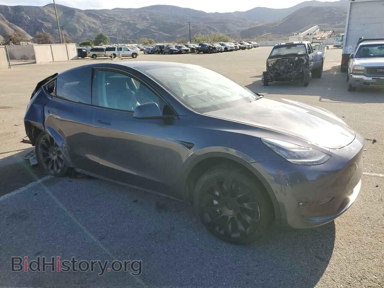 2021 TESLA MODEL Y - VIN: 5YJYGDEEXMF217475 - Photo 4